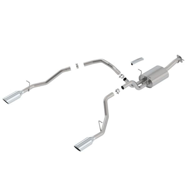 Borla RAM 1500 19 5.7L V8 AT 2+4WD 4DR CC SB (5FT7IN BOX) 144.6IN WB 3IN, 2. 140752 - main